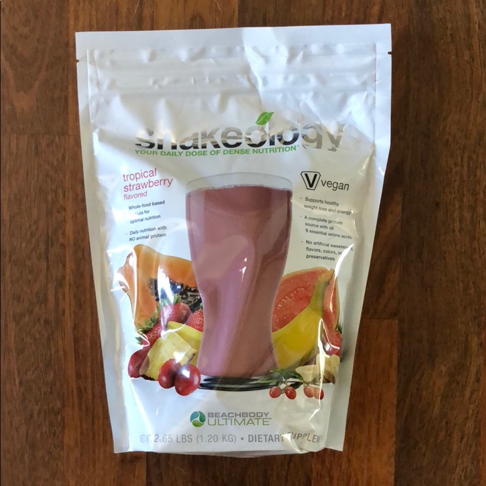 Vegan Tropical Strawberry Shakeology